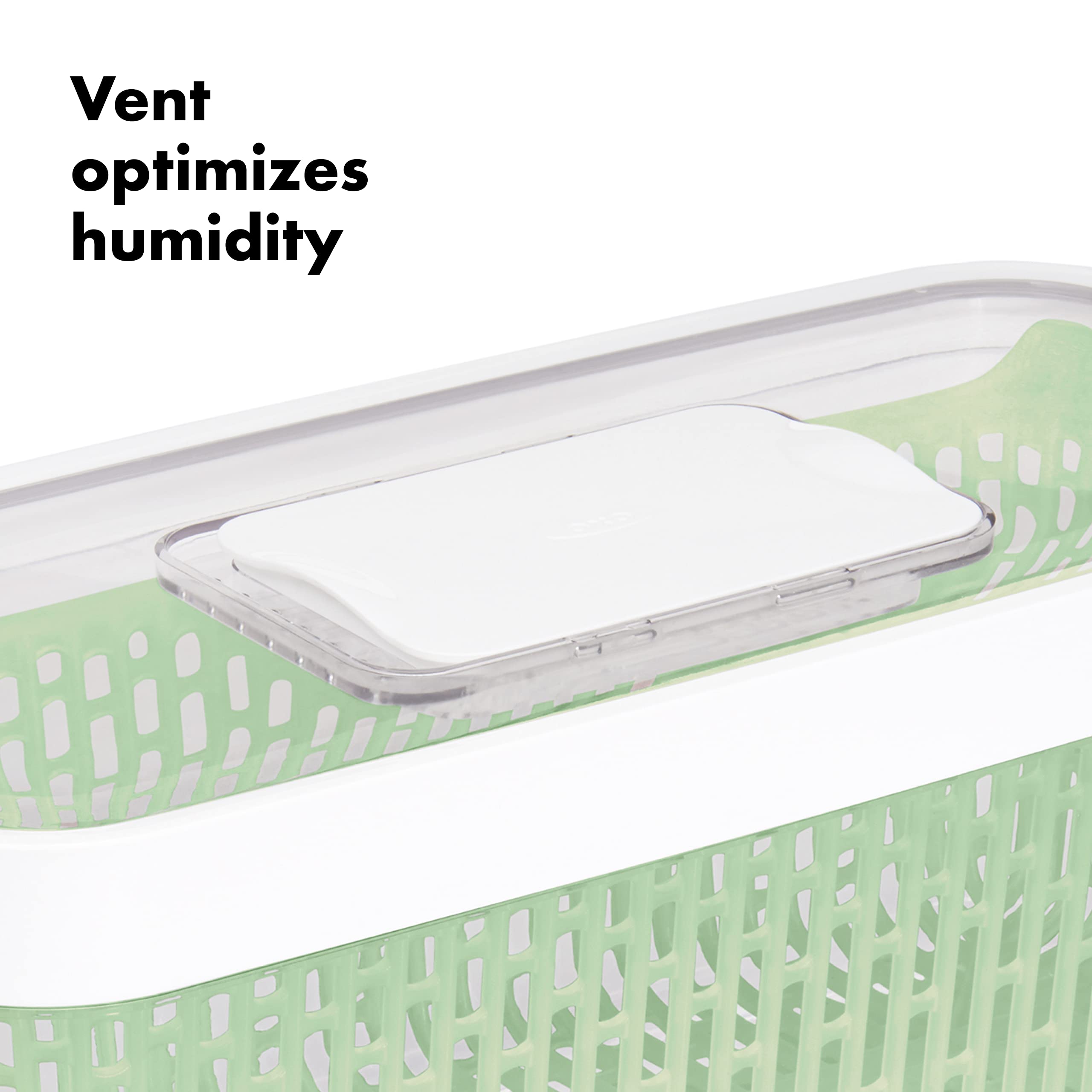 OXO GreenSaver es apto para lavavajillas, facilitando la limpieza.
