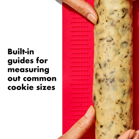 OXO guía de medición integrada para galletas del tamaño perfecto
