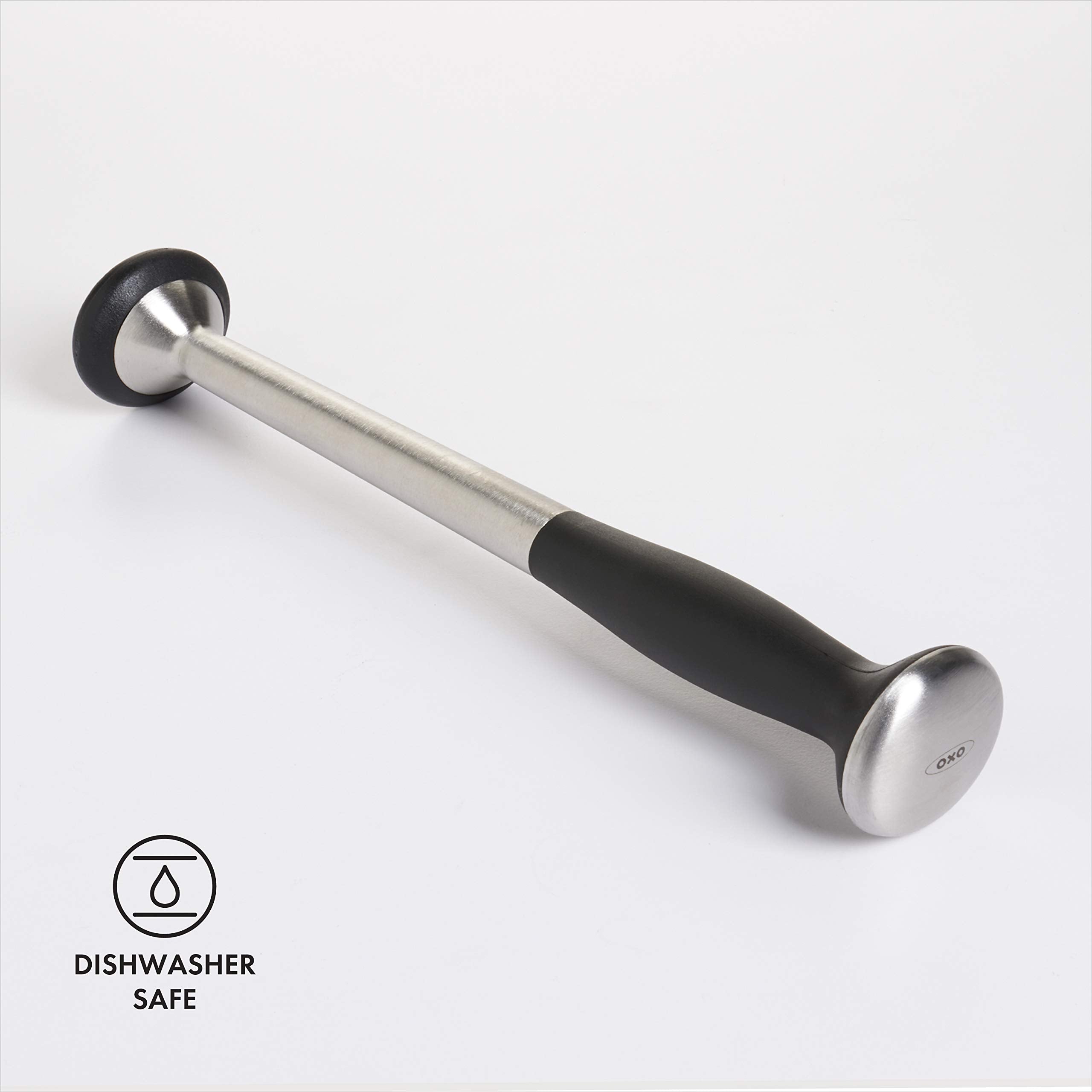 OXO SteeL Muddler de 9 pulgadas para uso diario en la cocina