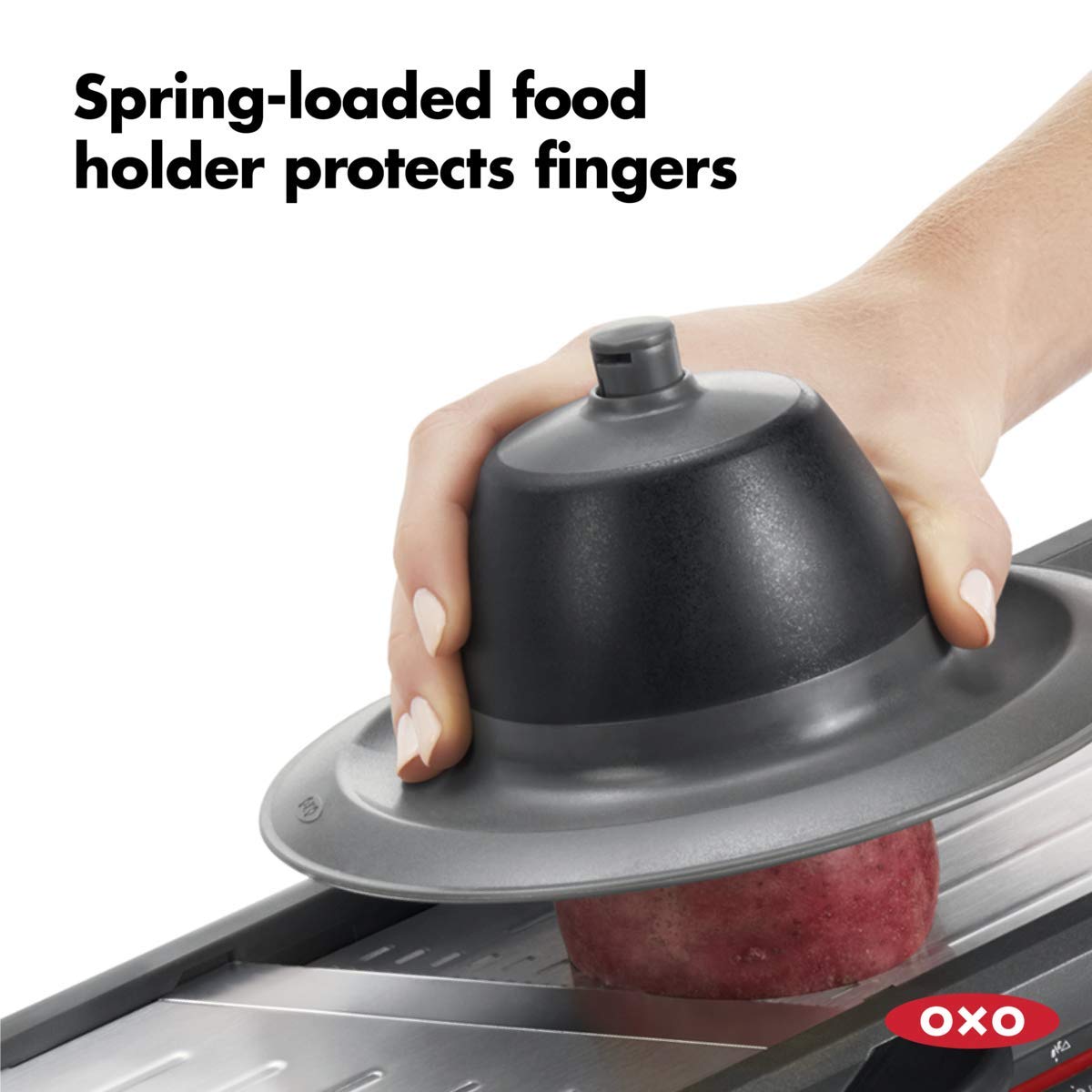 Hoja bilateral para cortes rectos y crujientes.