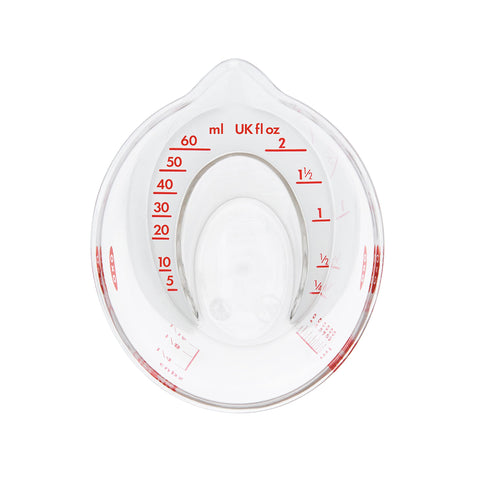 OXO Jarra angular, lectura desde arriba para medir mililitros con precisión.