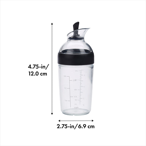 OXO Good Grips Mini agitador, apertura amplia, facilita añadir ingredientes.