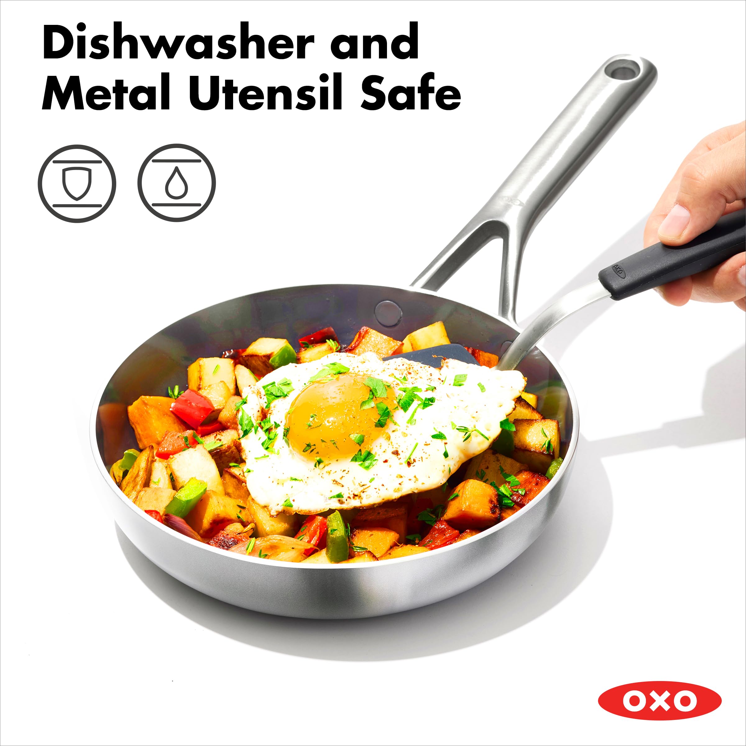 OXO Mira Tri-ply mango ergonómico para manejo cómodo y seguro