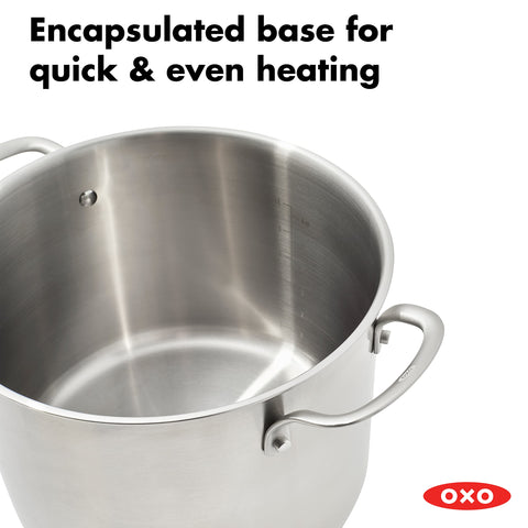 OXO Olla apta para lavavajillas facilita la limpieza