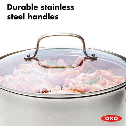 OXO Inserto para vapor añade versatilidad para verduras y mariscos