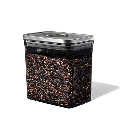 OXO Steel POP café molido en envase de 1 libra con sellado fácil