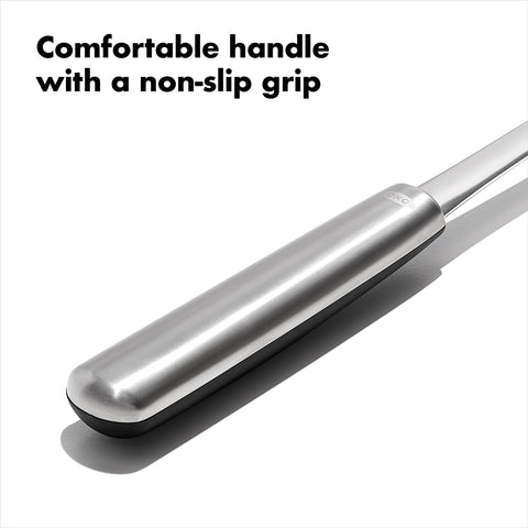 OXO cuchara-cocina apta para lavavajillas facilita la limpieza tras cocinar.