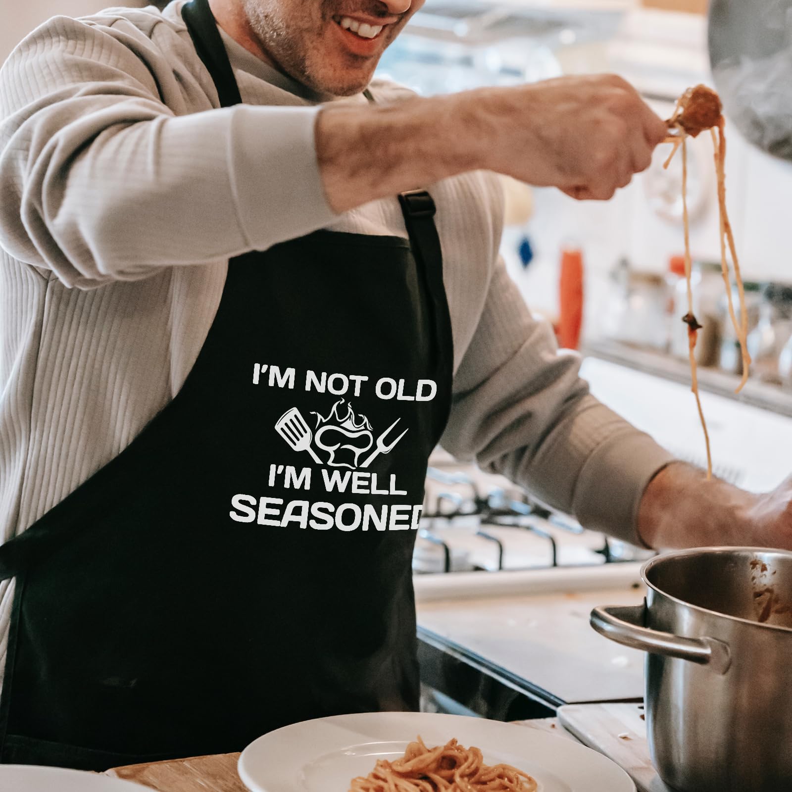Oxpaynop regalo ideal para papá: delantal de cocina práctico y divertido.