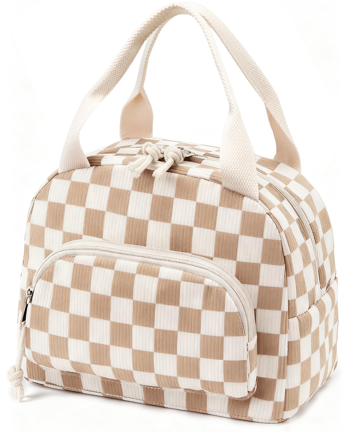 OYLOLA bolsa de almuerzo para mujer con diseño fresa y cereza, ideal para uso diario.
