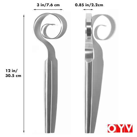 OYV batidor danés de acero inoxidable 18/10, 12 pulgadas, duradero y fácil de limpiar.