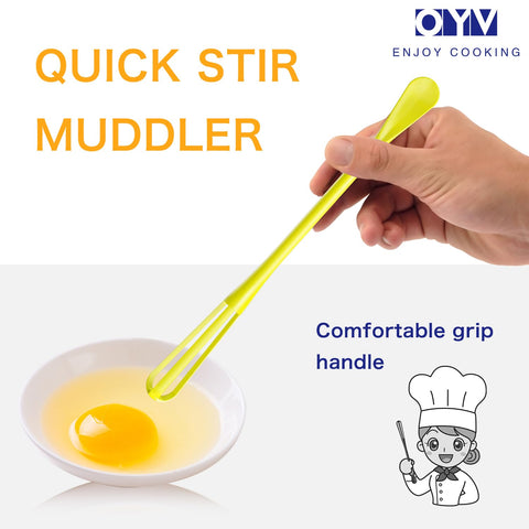 OYV libre de óxido, duradero y seguro para mezclar ingredientes.