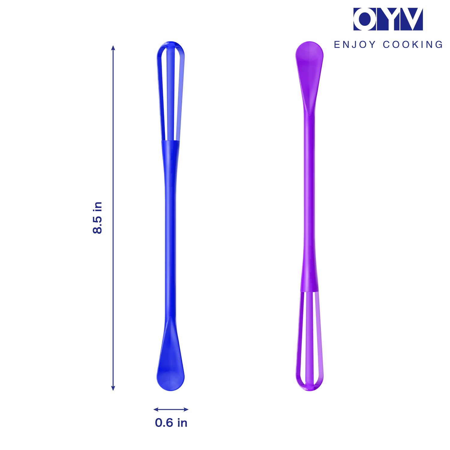 OYV set seis piezas, versátil para batir, mezclar y cocinar.