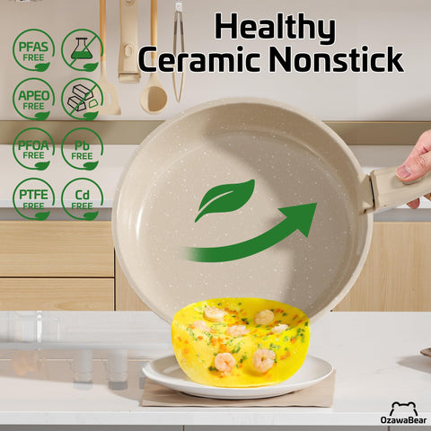 OzawaBear apto para induccion y todas las cocinas, coccion versátil.