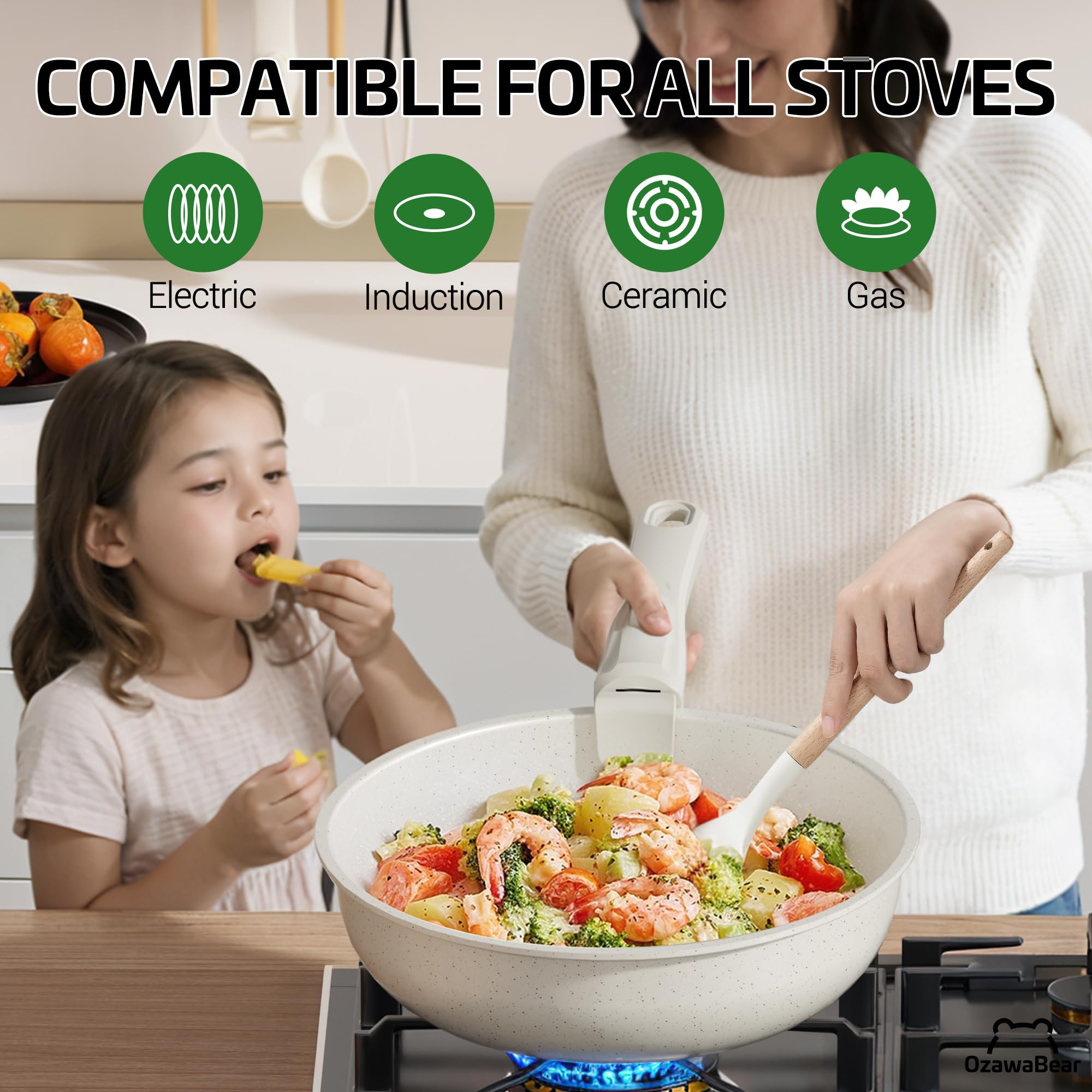 Tapas de silicona aptas para horno que sellan y conservan la humedad.