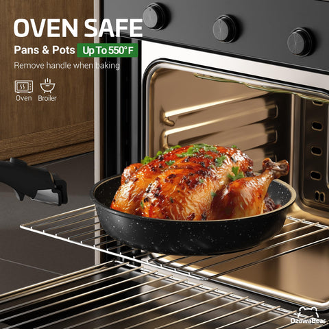 OzawaBear uso multifuncional para cocinar, servir y almacenar