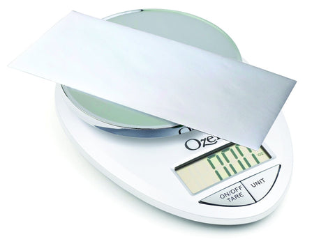 Ozeri Pro: apagado automático de 3 minutos para ahorro de batería.