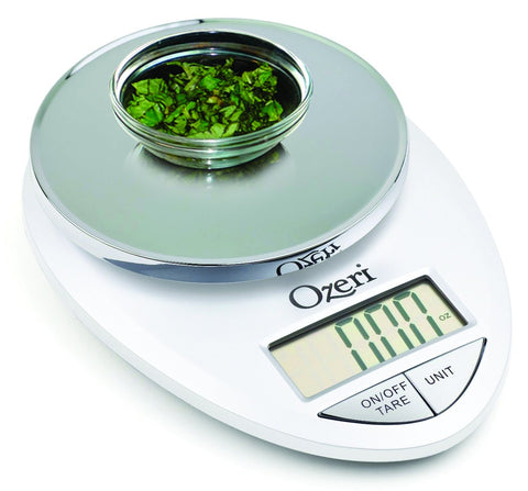 Ozeri Pro: botones grandes para operación fácil durante la cocina.
