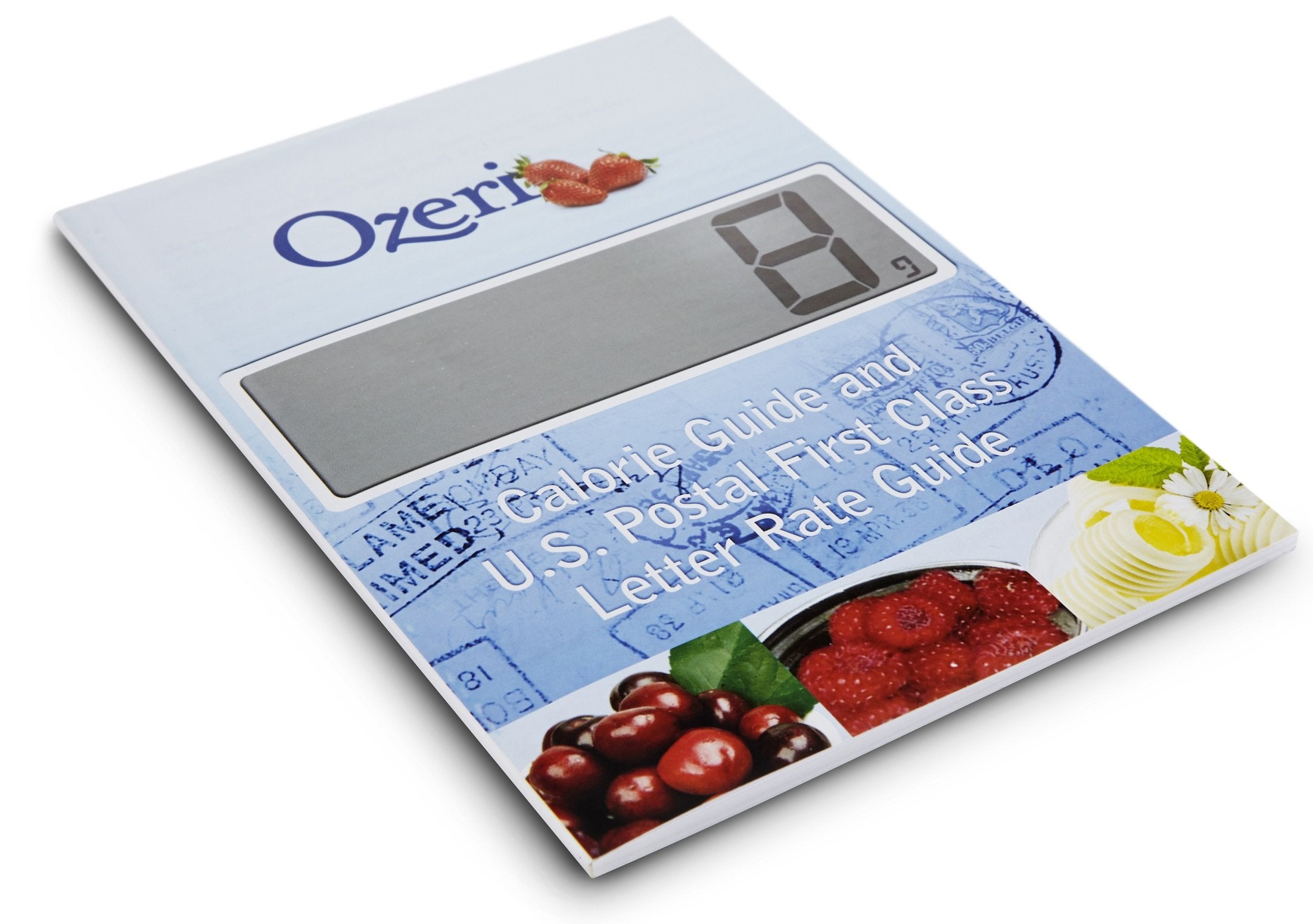 Ozeri Pro: diseño compacto con base cromada para guardar fácilmente.