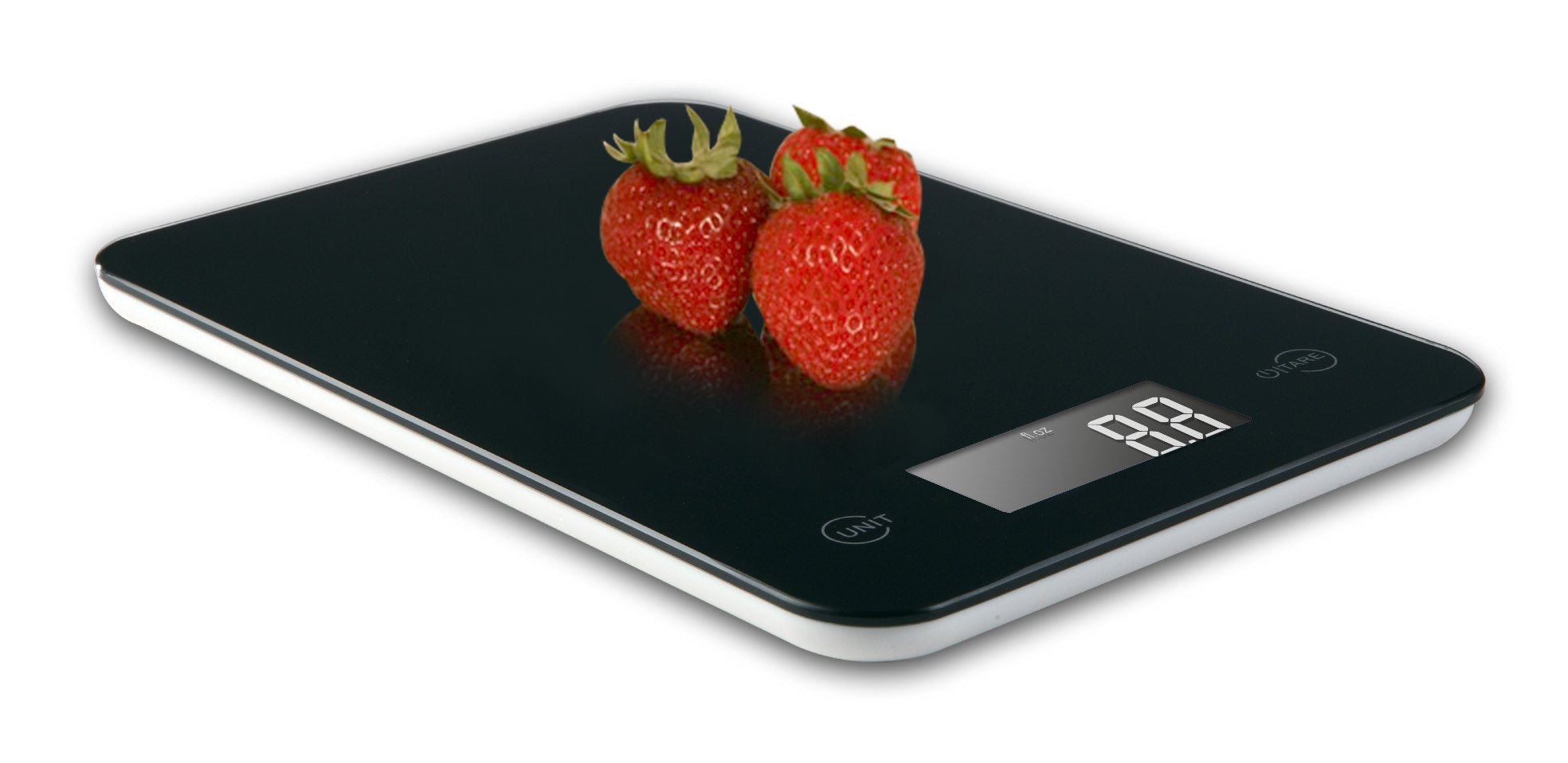 Sensores GFX precisos en Ozeri Touch para lecturas consistentes.