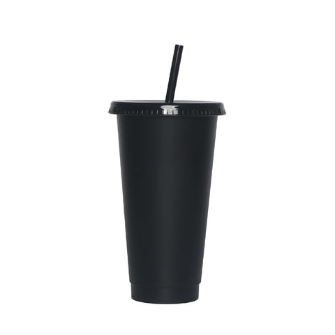 Vasos OZMOJOO reutilizables para batidos y cafés fríos diarios.