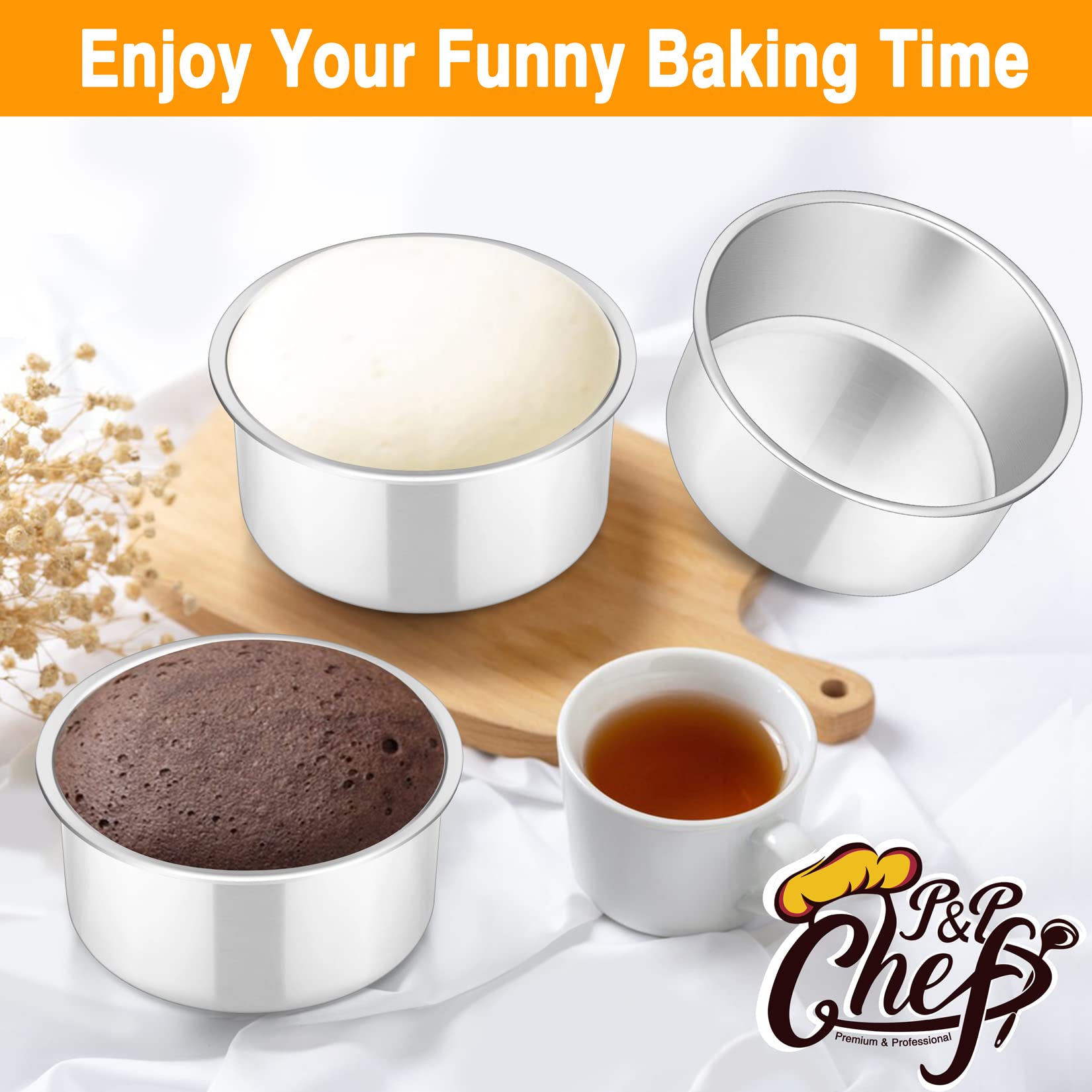 Moldes P&P CHEF aptos para horno, ollas y olla a presión, versátiles