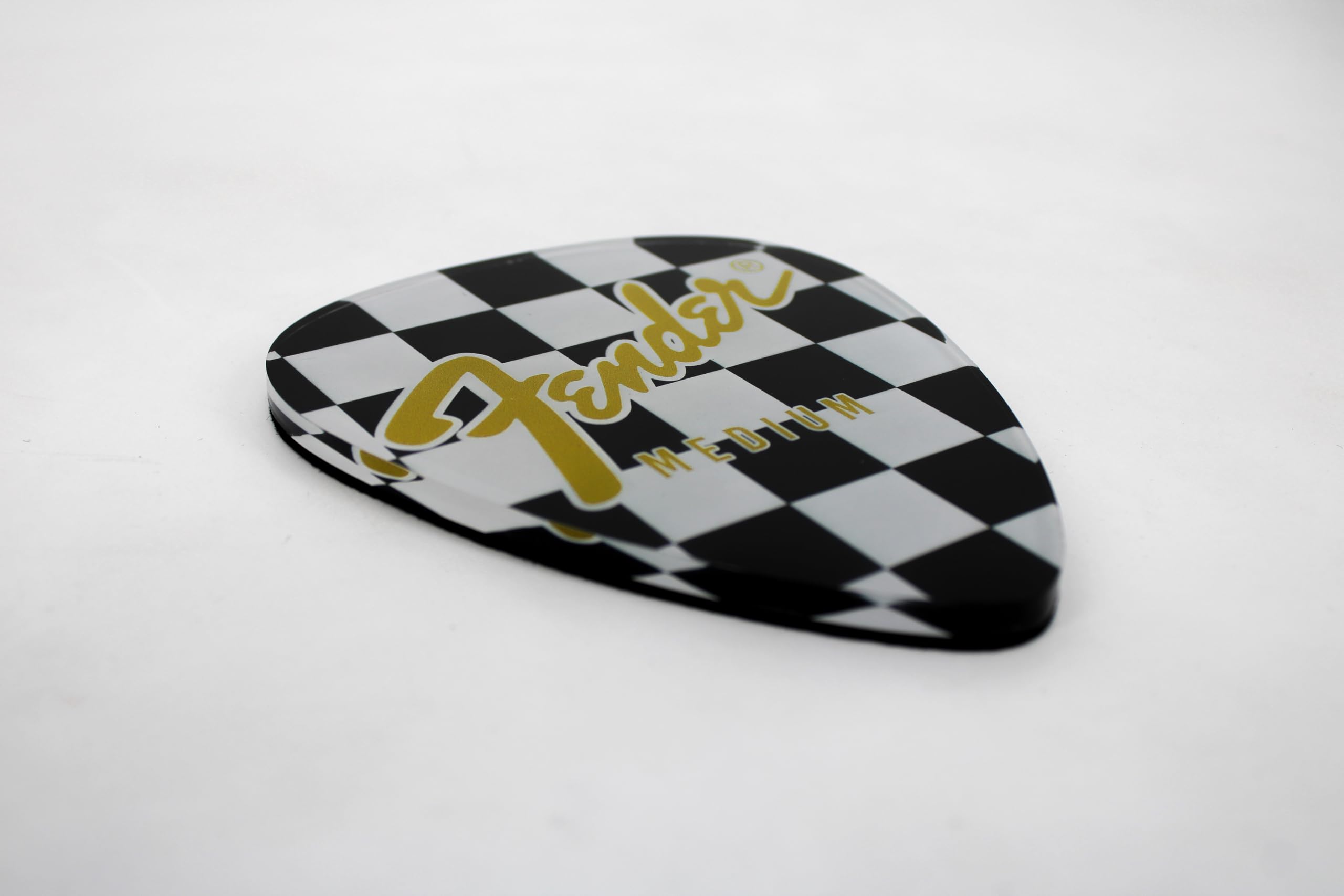P Pluginz posavasos acrilico Fender con brillo duradero.