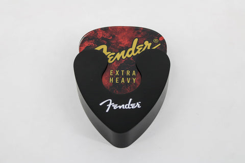 P Pluginz posavasos Fender forma púa, acabado brillante para mesa de café.