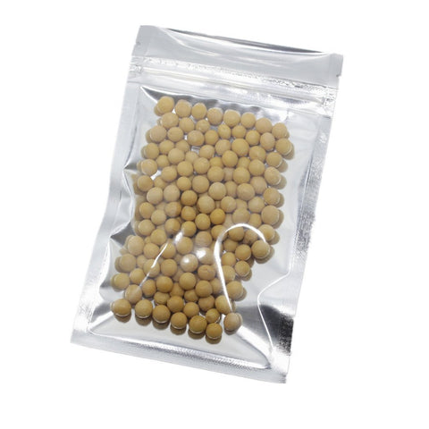 Bolsas PABCK transparentes con frente claro para ver el contenido.