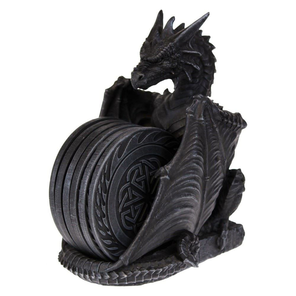 Pacific Giftware Dragón Oscuro posavasos protege superficies y añade estilo.