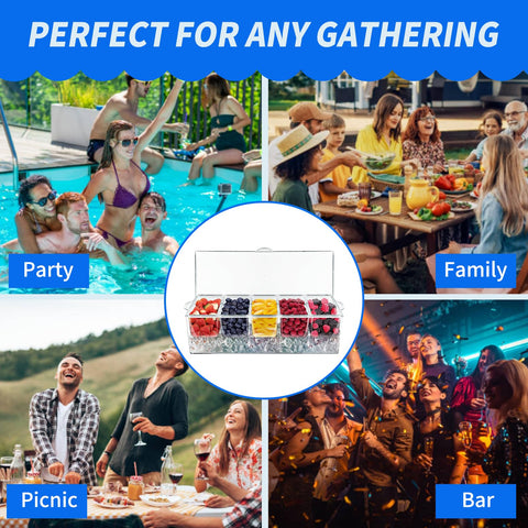 PADELE caddy para eventos, ideal en buffets y fiestas al aire libre.