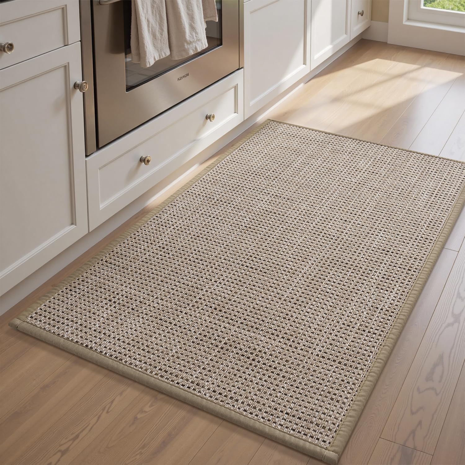 Alfombra de cocina PADOOR antideslizante y lavable para seguridad frente al fregadero