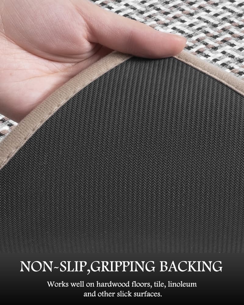Alfombra PADOOR de cocina lavable a máquina para limpieza rápida.