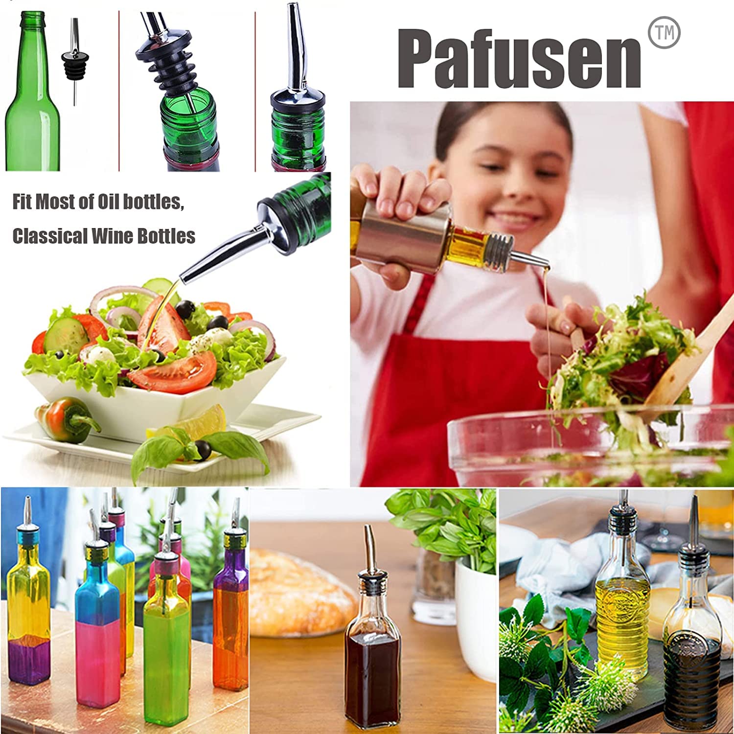 Pafusen tapa antipolvo para licor, higiene mejorada.
