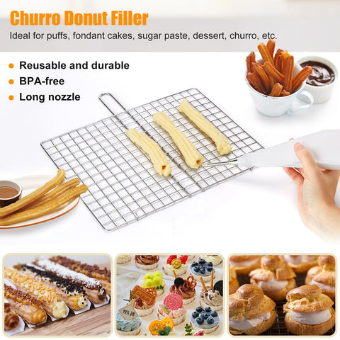 Discos PAHTTO para churros, formas variadas para creatividad en casa.