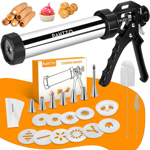 PAHTTO Maquina churros con cuerpo inox 304 para durabilidad e higiene en la cocina.