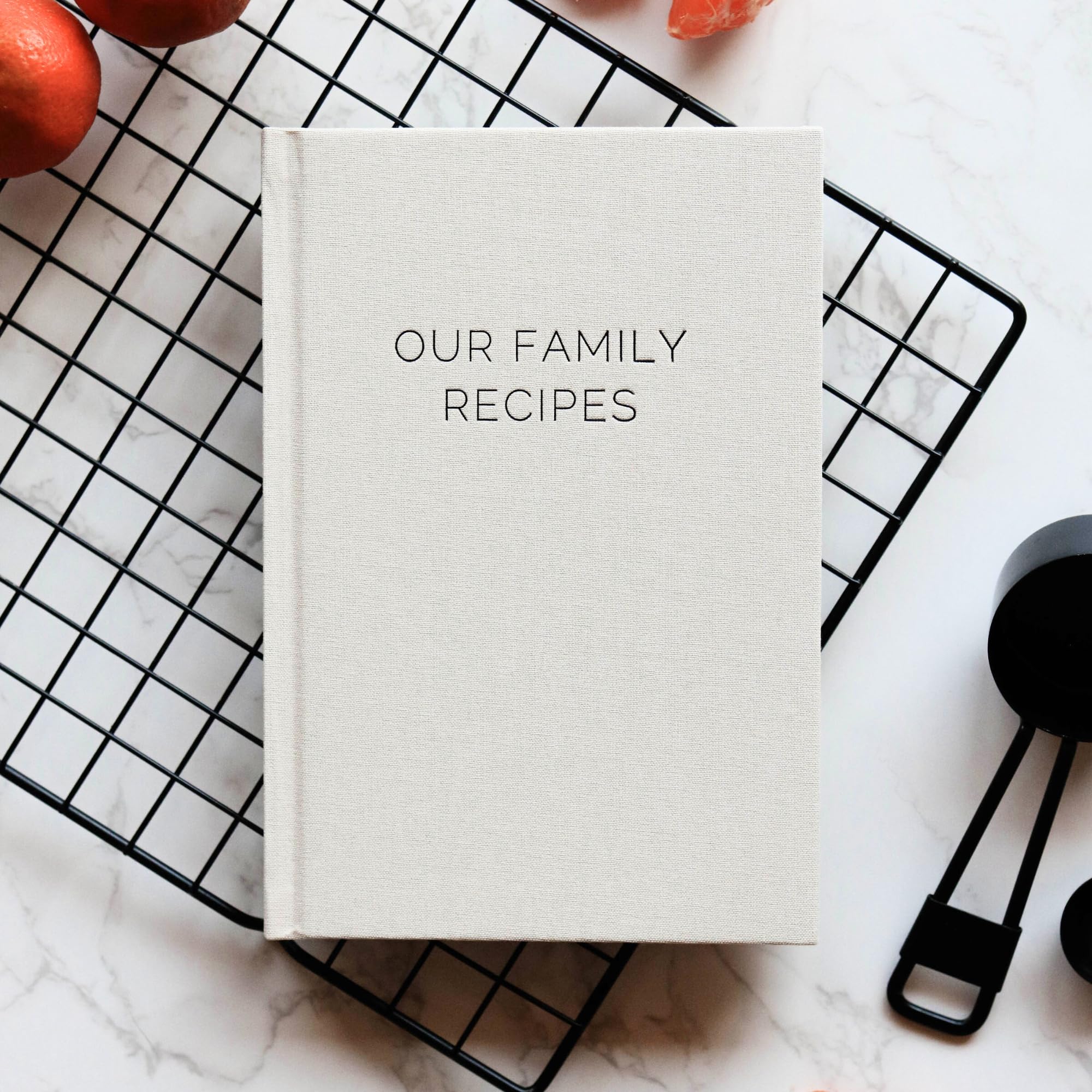Paige McRae Espacio para recetas familiares heredadas, perfecto como regalo.