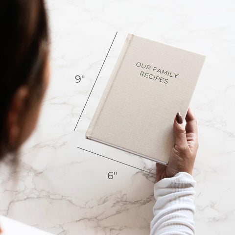 Paige McRae Páginas numeradas y páginas gruesas, mayor durabilidad para tus recetas.