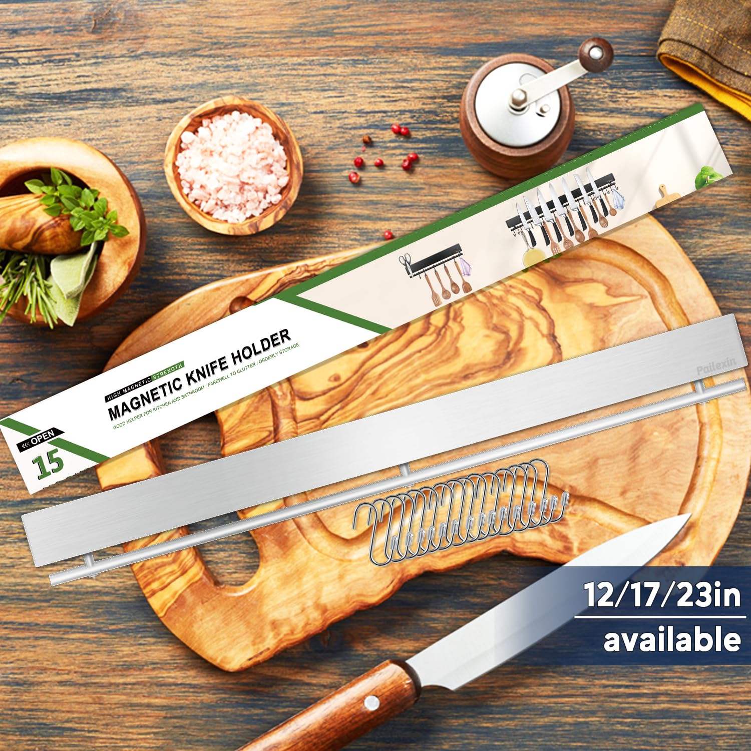 Pailexin ganchos 15 para utensilios y tazas, organiza tu superficie.