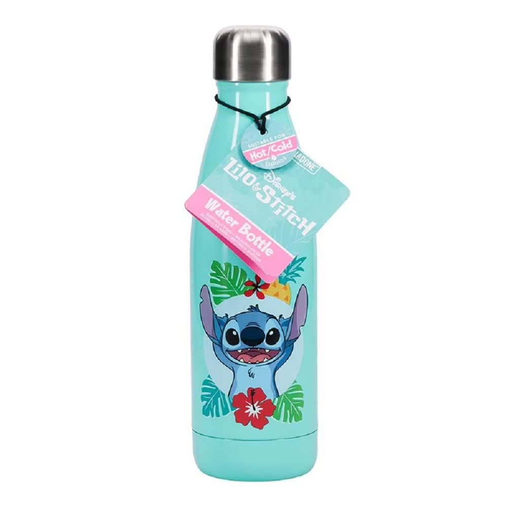 Botella Paladone Lilo y Stitch con licencia oficial, diseño icónico para fans.