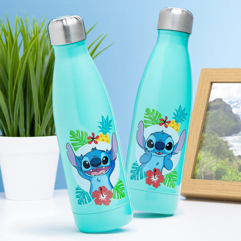 Paladone botella de uso diario para mochila, diseño Lilo y Stitch.
