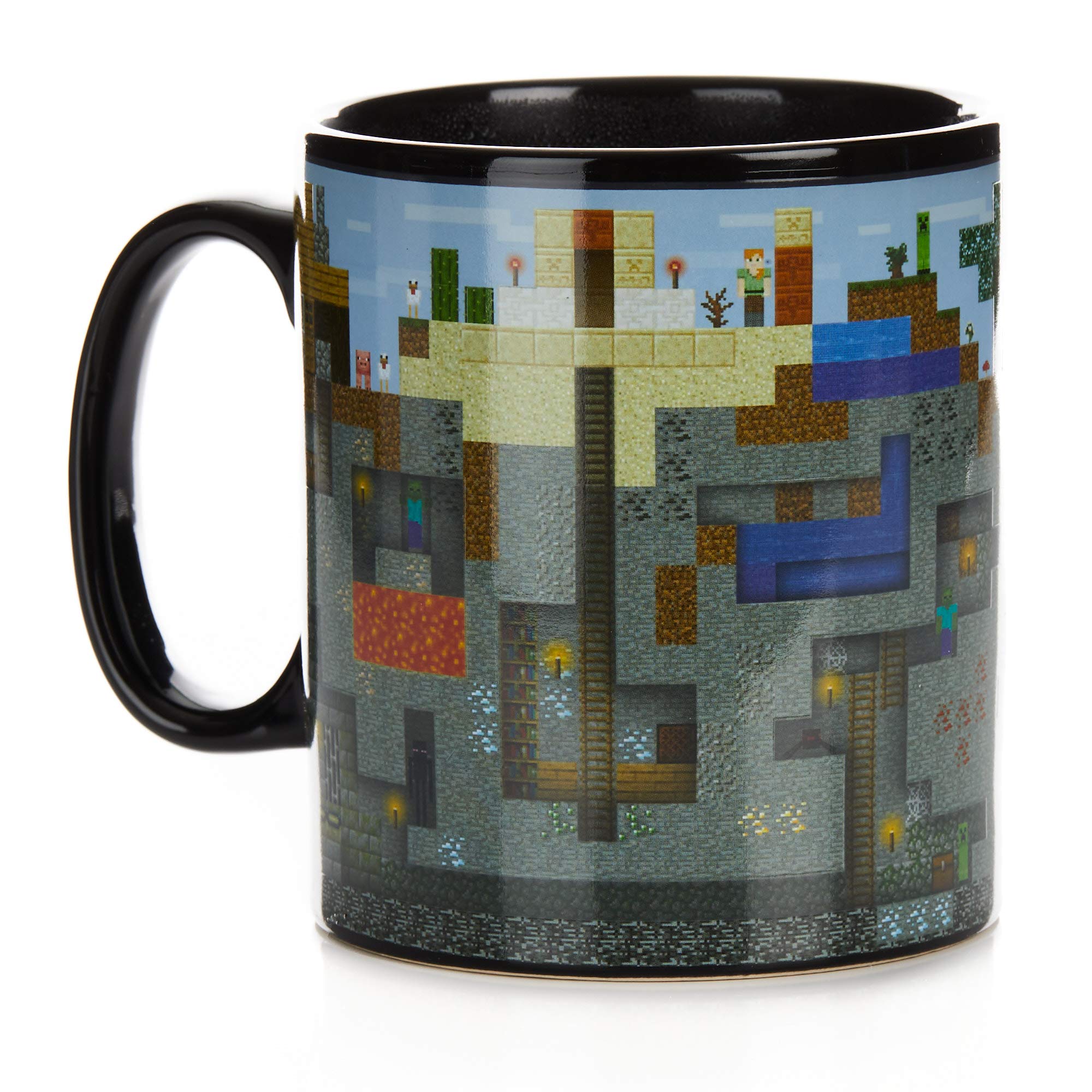 Paladone Minecraft XL, acabado duradero y diseño icónico para amantes de los juegos.