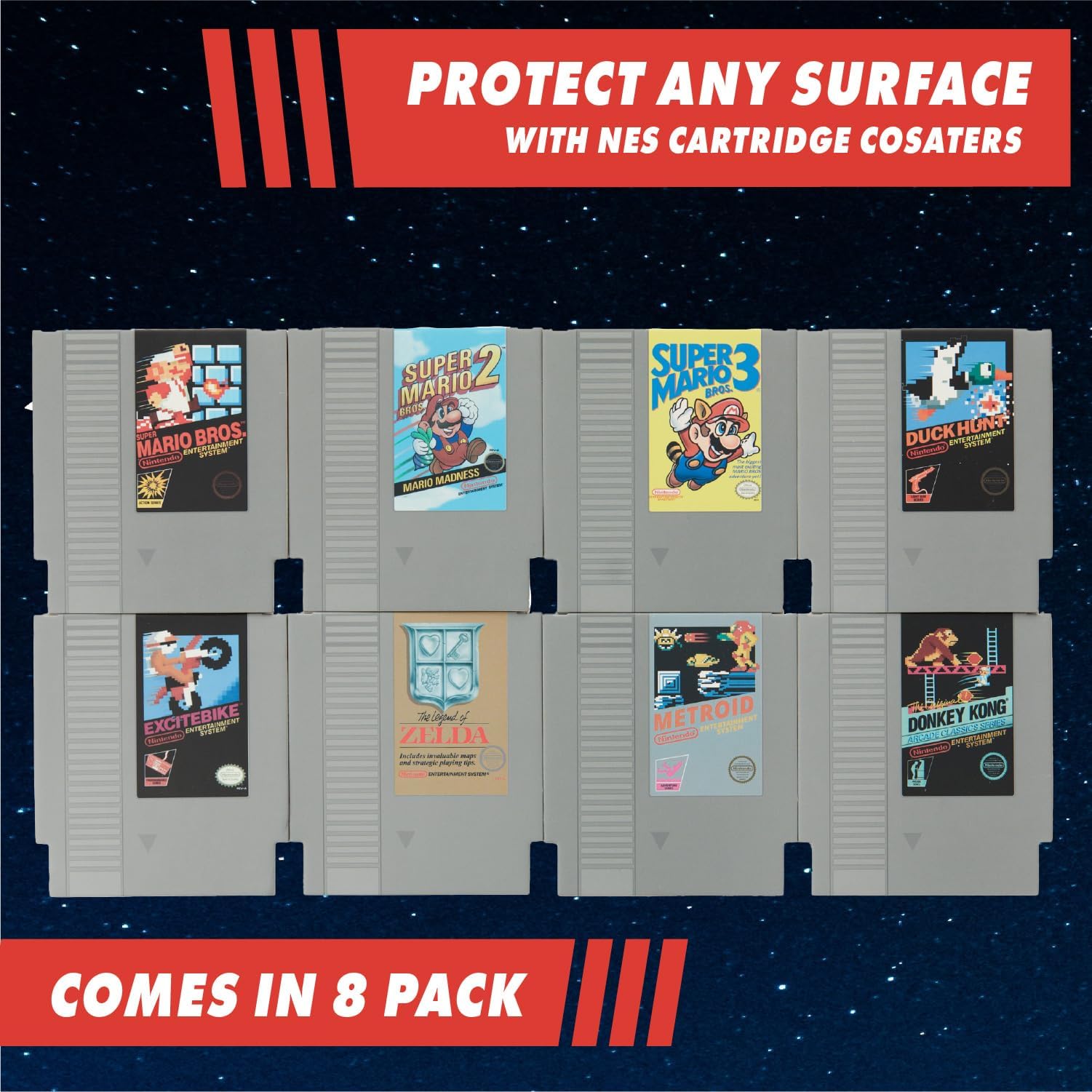 Paladone Protección de superficies: posavasos resistentes