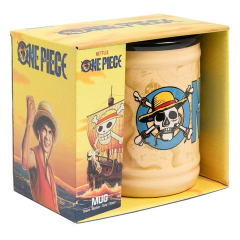 Paladone One Piece, taza cerámica para oficina u hogar, colección de fans.