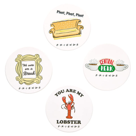 Posavasos Paladone con iconos Central Perk para ambientar la sala.