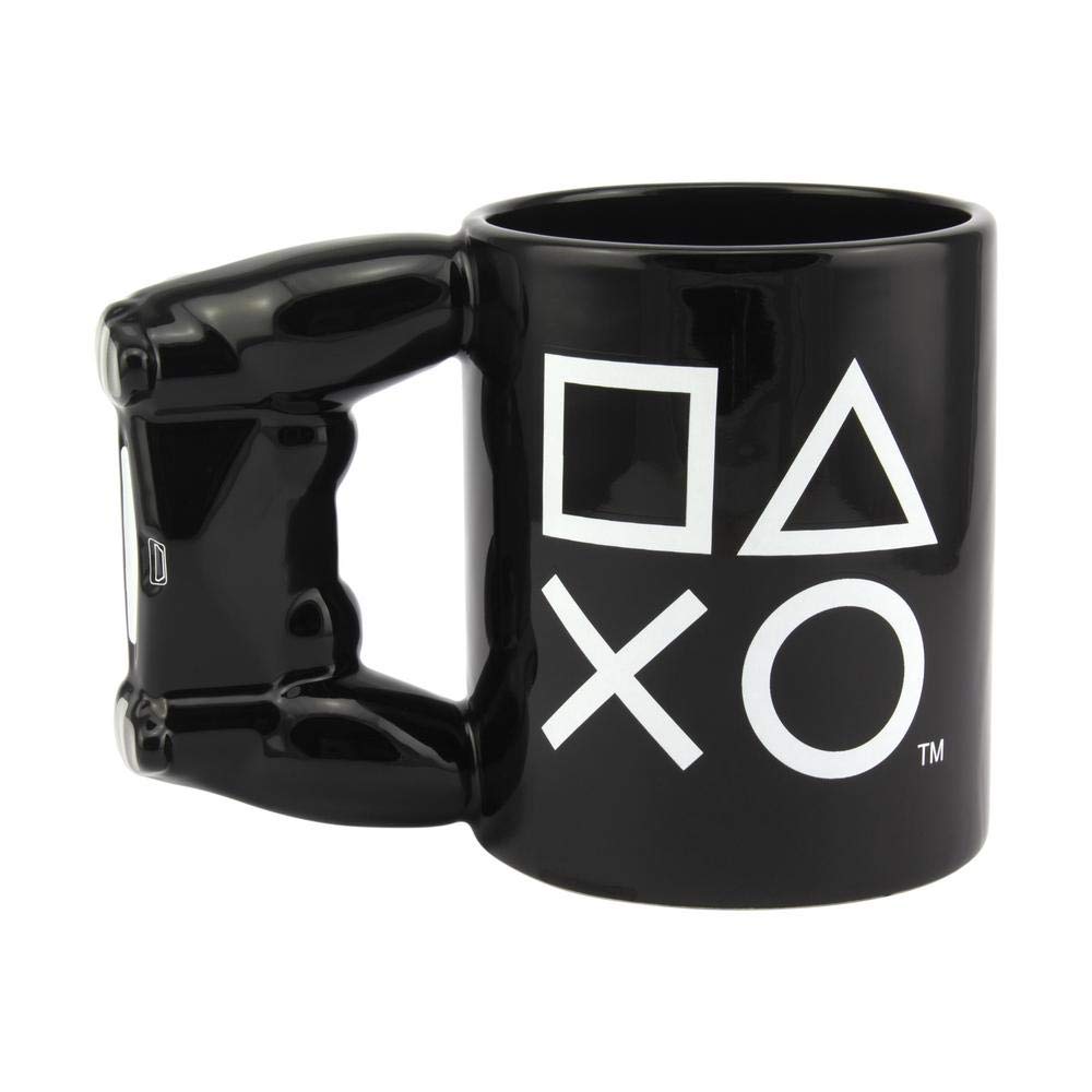Paladone Taza cerámica grande PS4, perfecta para bebidas calientes