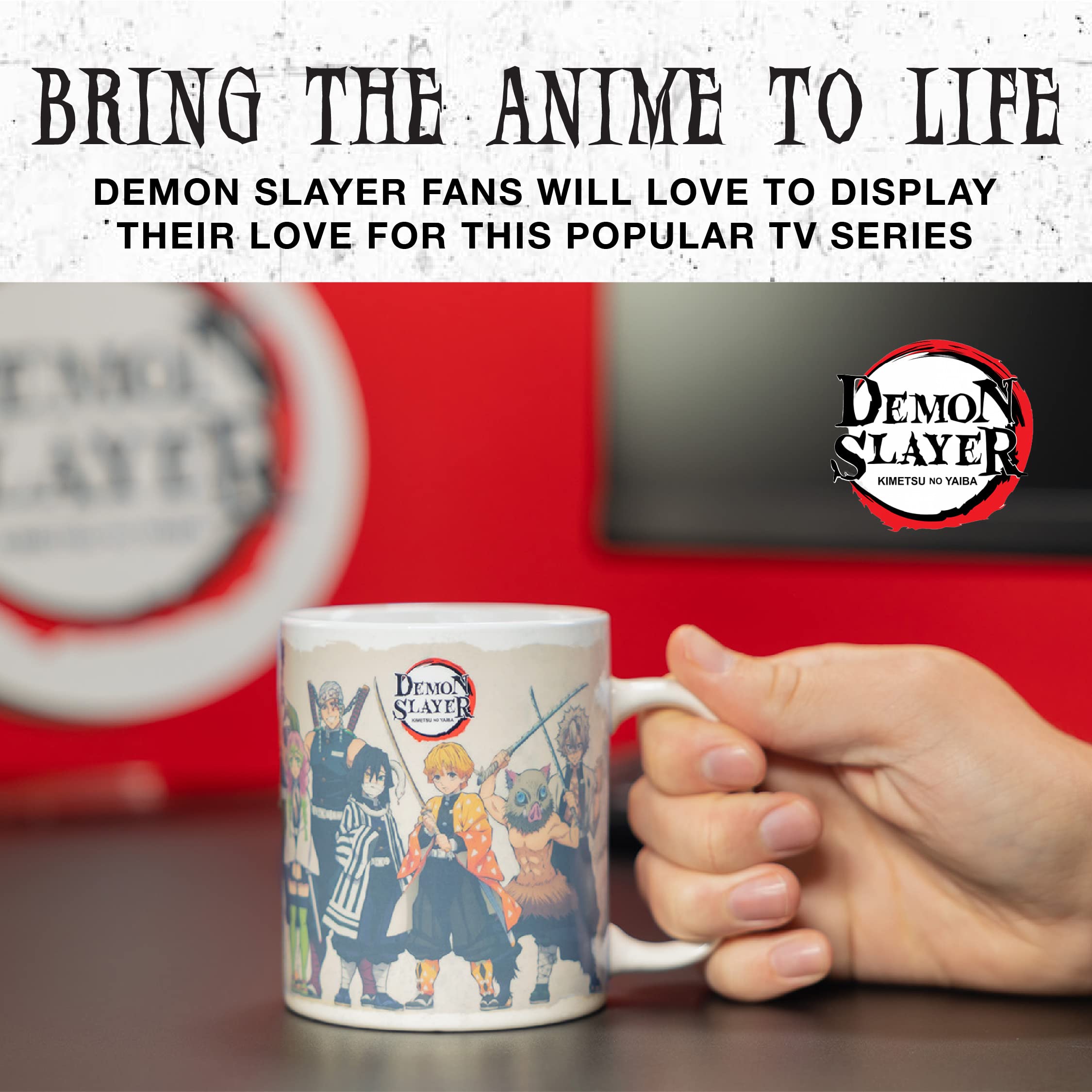 Paladone Demon Slayer taza regalo para fans de anime