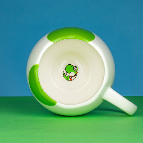 Taza Paladone Yoshi uso versátil para café, té o chocolate en oficina o casa