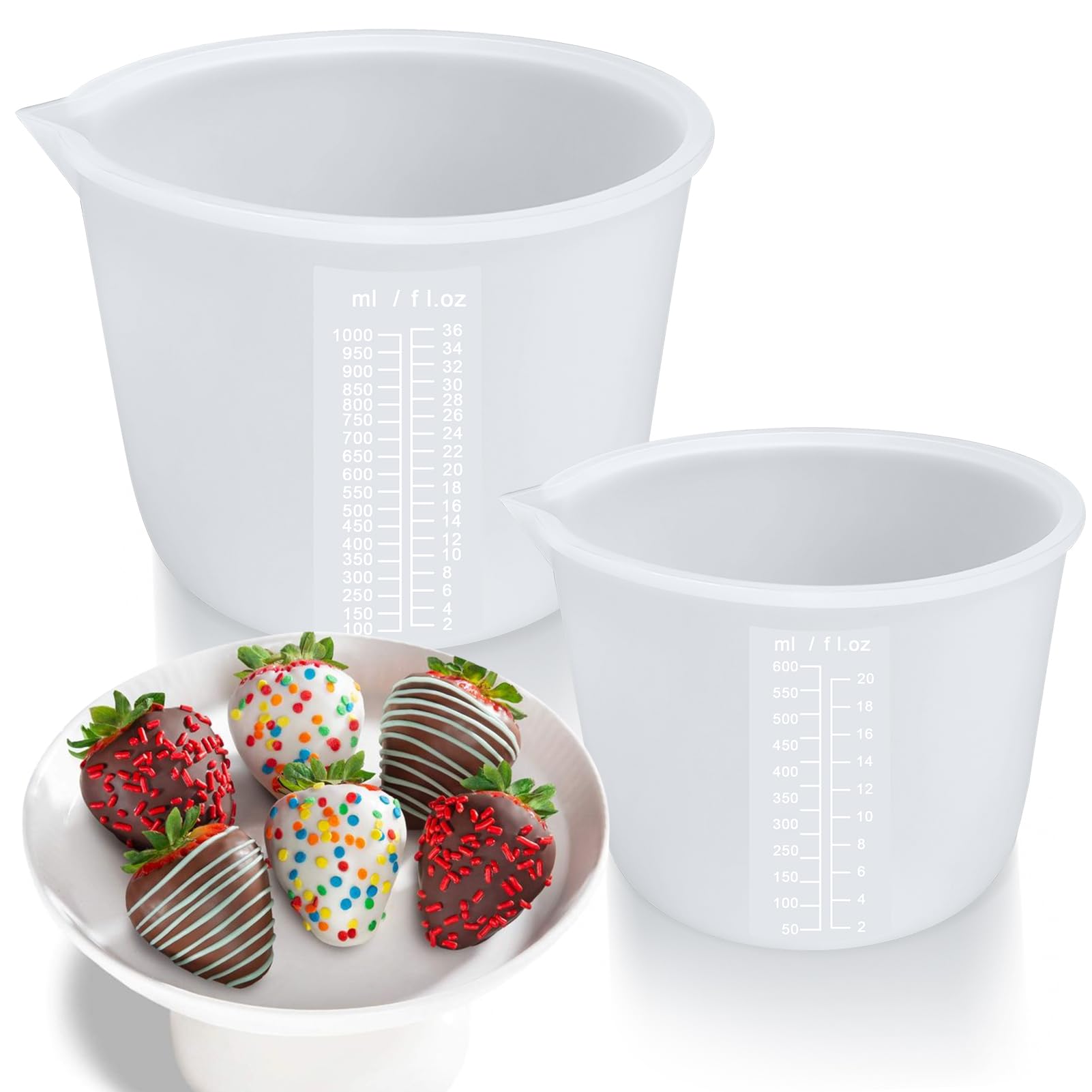 Palksky derretidor chocolate 600 ml para fundir chocolate suave.