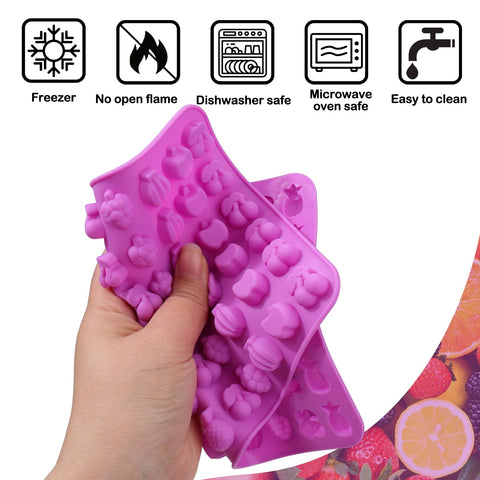 Palksky molde silicona para cubos de hielo y dulces, uso versátil