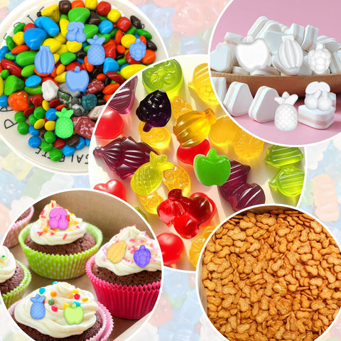 Palksky molde multiuso de silicona para gomitas y chocolates, desmolde sencillo